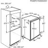 AEG ABE888E1LF Beépíthető fagyasztószekrény | LowFrost | 98l | Fehér | 88 cm