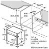 Neff B56VT62H0 N 90 Beépíthető sütő gőz funkcióval | TFT | 71l | Pirolitikus  | NeffLight | Vario Steam | CircoTherm | Slide&Hide | Wifi | Nemesacél