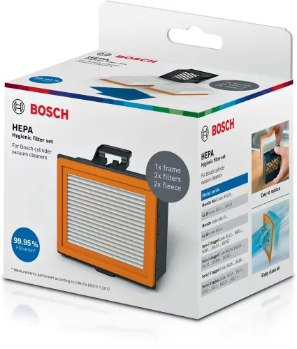 BOSCH BBZ160HF HEPA higiéniai szűrő csomag