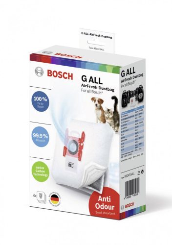 Bosch BBZAFGALL Porszívó porzsák, AirFresh GALL