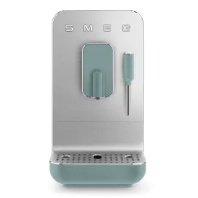   SMEG AUTOMATA KÁVÉFŐZŐ, Collezione design, tejhabosító funkció, matt smaragdzöld