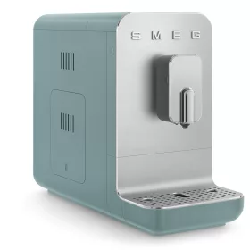   SMEG AUTOMATA KÁVÉFŐZŐ, Collezione design, tejhabosító funkció, cappuccino/latte macchiato funkció, matt smaragdzöld