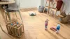 Bosch BCRC1W robotporszívó és felmosó, Spotless, fehér