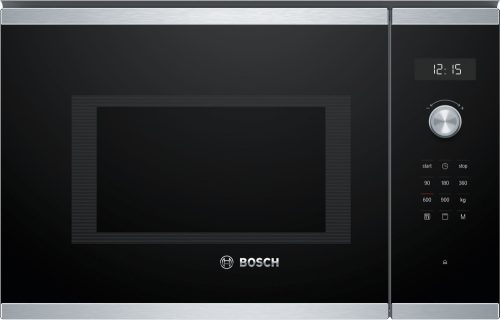 Bosch BEL554MS0 Serie|6 Beépíthető mikrohullámú sütő | AutoPilot7 | 25l | Nemesacél
