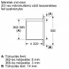 BOSCH BFL623MB4 Serie|2 Beépíthető mikrohullámú sütő | Fekete