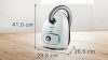 BOSCH BGLS4HYG2 Serie|4 Porzsákos porszívó | ProHygienic | Fehér