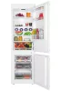 Amica BK3265.4UiAA Beépíthető kombinált alulfagyasztós hűtőszekrény | No Frost | 176,9 cm magas