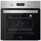 EVIDO LEVEL 60X beépíthető sütő, multifunkciós, 60 cm, inox/fekete üveg