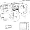 AEG BPK742380M Beépíthető sütő | 71l | Pirolitikus | Maghőmérő | Inox