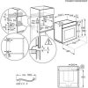 AEG BSE778380M SteamCrisp Beépíthető gőzsütő | EXCite | 71l | Pirolitikus | Maghőmérő | Wifi | Inox