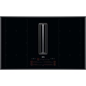   AEG CCE84779FB Beépíthető indukciós főzőlap beépített páraelszívóval | 83 cm