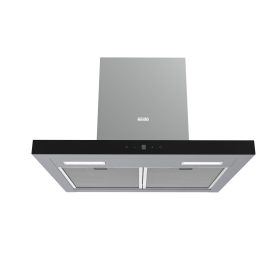   EVIDO LINE 60B T-shape fali páraelszívó, 60 cm, inox/fekete üveg, érintőszenzor