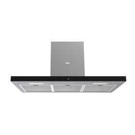   EVIDO LINE 90B T-shape fali páraelszívó, 90 cm, inox/fekete üveg, érintőszenzor