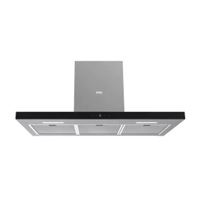   EVIDO LINE 90B T-shape fali páraelszívó, 90 cm, inox/fekete üveg, érintőszenzor