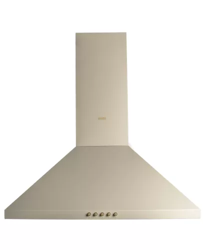 EVIDO ONDA 60C kürtős fali páraelszívó, 60 cm, bézs/bronz