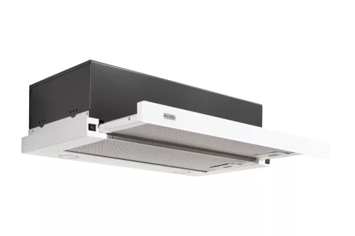 EVIDO SLIMLUX 60GW teleszkópos páraelszívó, 60 cm, fehér/fehér üveg front