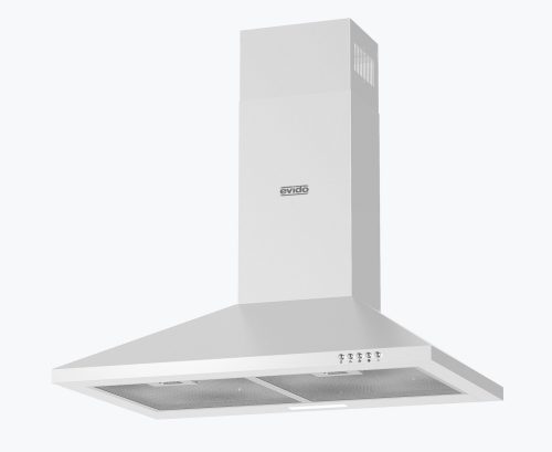EVIDO TRICOL 50W kürtős fali páraelszívó, 50 cm, fehér