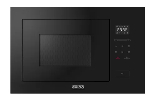 EVIDO COMFORT 45MB beépíthető mikrohullámú sütő, 25 l, érintőszenzor, fekete