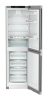 LIEBHERR CNsfd 5704 Szabadonálló kombinált alulfagyasztós hűtőszekrény | NoFrost | EasyFresh | 227/132 l | 201.5 cm magas | 59,7 cm széles | Silver