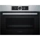 BOSCH CSG656BS2 Serie|8 Beépíthető kompakt gőzsütő | TFT | 47l | EcoClean | Nemesacél