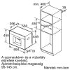 BOSCH CTL636ES6 Serie|8 Beépíthető teljesen automata kávéfőző | TFT | Wifi | 45 cm | Nemesacél