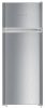 Liebherr CTPel 231 Szabadonálló kombinált felülfagyasztós hűtőszekrény | SmartFrost | 189/44 l | 140.1 cm magas | 55 cm széles | Silver