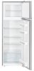 Liebherr CTPel 251 Szabadonálló kombinált felülfagyasztós hűtőszekrény | SmartFrost | 218/52 l | 157.1 cm magas | 55 cm széles | Silver