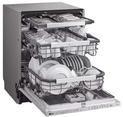 LG DB475TXS Teljesen beépíthető mosogatógép | 60 cm
