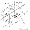 BOSCH DFS067K51 Serie|8 Beépíthető teleszkópos páraelszívó | TouchControl | 717m3/óra | 60cm | Nemesacél