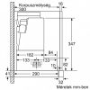 BOSCH DFS067K51 Serie|8 Beépíthető teleszkópos páraelszívó | TouchControl | 717m3/óra | 60cm | Nemesacél