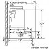 BOSCH DFS097A51 Serie|4 Beépíthető teleszkópos páraelszívó | 729m3/óra | 90 cm | Nemesacél