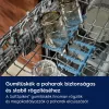 Electrolux E62IB200SX Beépíthető kezelőpaneles mosogatógép | 60 cm