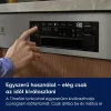 Electrolux E62IB200SX Beépíthető kezelőpaneles mosogatógép | 60 cm