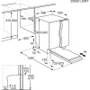 Electrolux E87LB200S Teljesen beépíthető mosogatógép | 60 cm