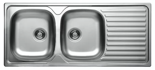 LIVINOX CLASSIC 138 natúr rozsdamentes acél mosogató, 1160 x 500 mm