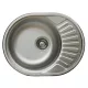 LIVINOX RONDO 157 natúr rozsdamentes acél mosogató, 570 x 450 mm