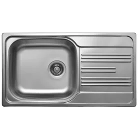   LIVINOX COLEA 198 natúr rozsdamentes acél mosogató, 780 x 435 mm