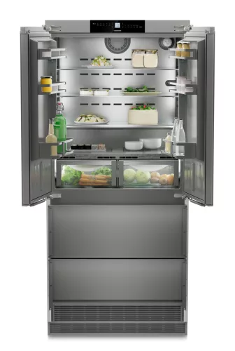 LIEBHERR ECBNe 8872 Beépíthető kombinált hűtőszekrény BioFresh
