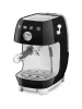 SMEG ESPRESSO KÁVÉFŐZŐ COLD BREW FUNKCIÓVAL, retro, fekete