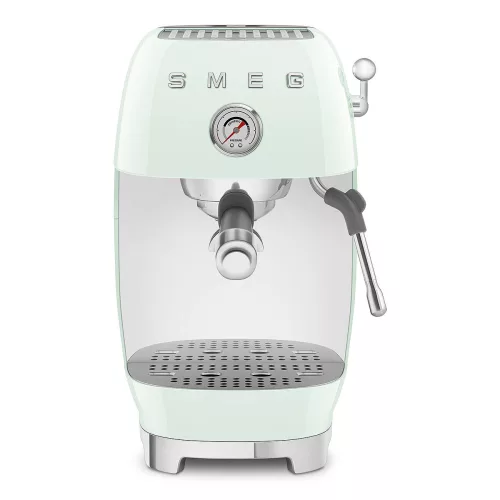 SMEG ESPRESSO KÁVÉFŐZŐ COLD BREW FUNKCIÓVAL, retro, világoszöld