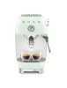 SMEG ESPRESSO KÁVÉFŐZŐ COLD BREW FUNKCIÓVAL, retro, világoszöld