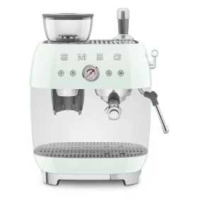   SMEG ŐRLŐVEL KOMBINÁLT ESPRESSO KÁVÉFŐZŐ, retro, világoszöld