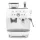 SMEG ŐRLŐVEL KOMBINÁLT ESPRESSO KÁVÉFŐZŐ, retro, fehér