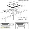 Electrolux EIS62443 SenseBoil Beépíthető indukciós főzőlap | Booster | H2H | 60 cm | Fekete