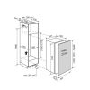Electrolux Novamatic EK10172L Beépíthető hűtőszekrény | 214 l | 127 cm magas | 55 cm széles