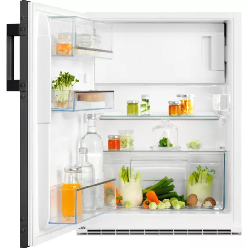 Electrolux EK136SLSW Beépíthető hűtőszekrény | 111 l | 75.8 cm magas | 54.8 cm széles | Fekete