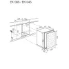 Electrolux EK136SLSW Beépíthető hűtőszekrény | 111 l | 75.8 cm magas | 54.8 cm széles | Fekete