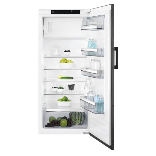 Electrolux EK242SRSW Beépíthető hűtőszekrény fekete| OptiSpace| 126 cm
