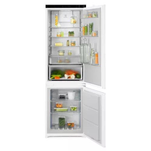 Electrolux ENA7CD18S beépíthető alulfagyasztós hűtőszekrény | NoFrost | 186/62 l | 177 cm