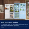 Electrolux ENA7TE75S beépíthető alulfagyasztós hűtőszekrény | NoFrost | 286/89 l | 188 cm | 70 cm széles